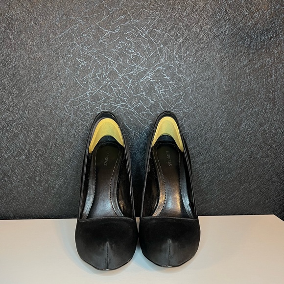 express matte satin stiletto heels - Picture 5 of 13